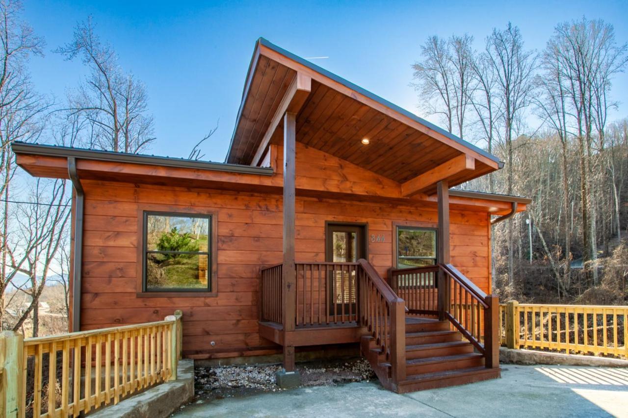 Brand New Build Cozy Cottage With Mountain View Гатлінбург Екстер'єр фото