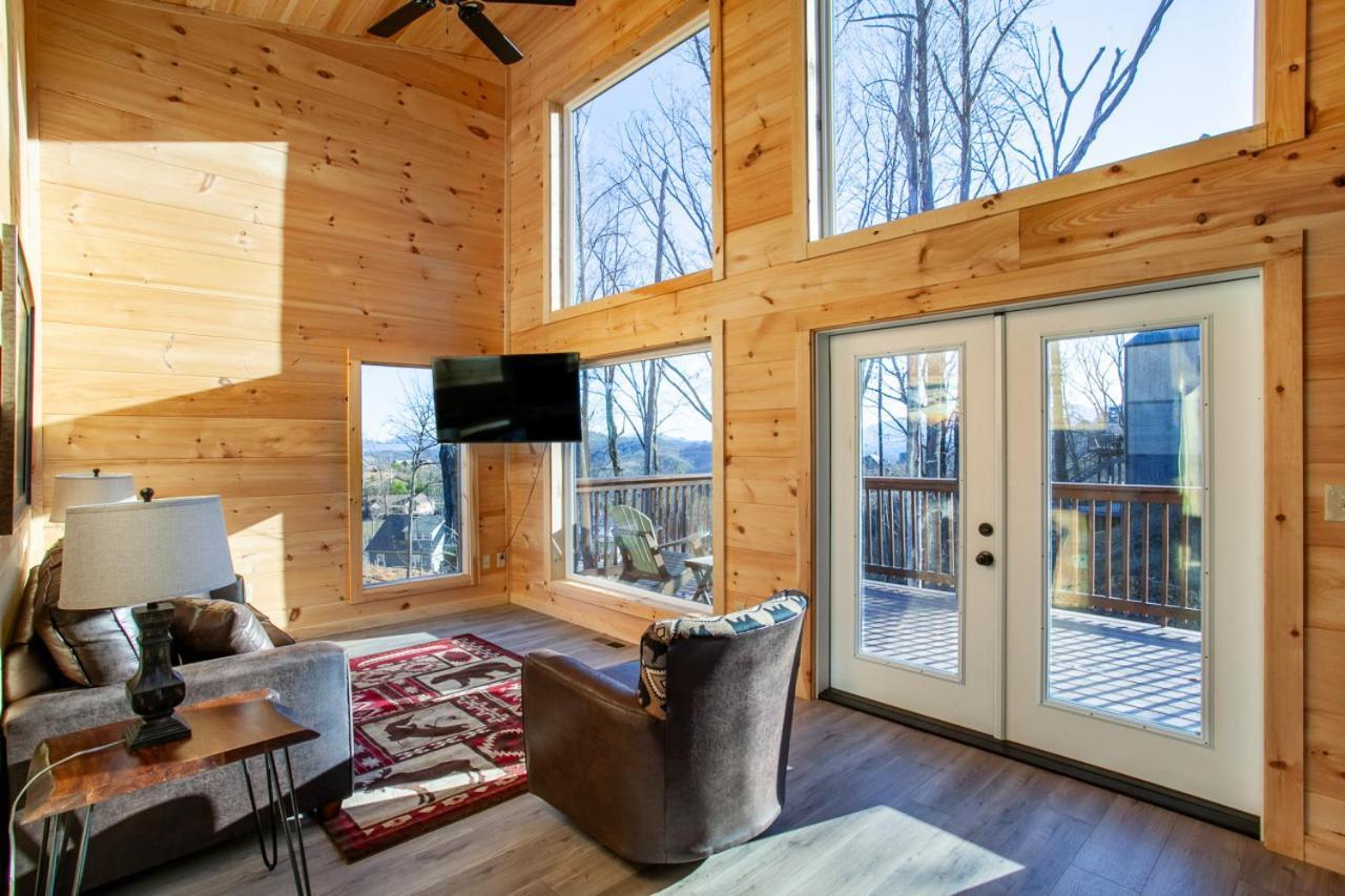 Brand New Build Cozy Cottage With Mountain View Гатлінбург Екстер'єр фото
